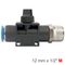 AIRCRAFT Pu Hose Fitting Valve 12mm X 1/2'm